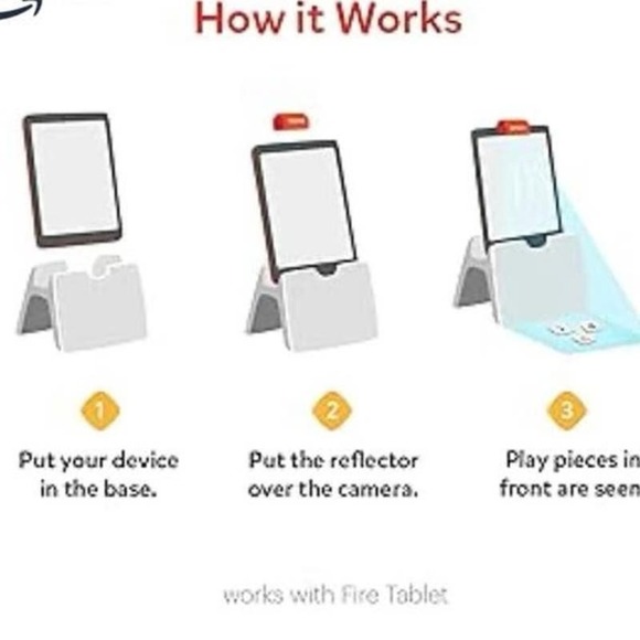 Osmo - Little Genius Starter Kit for Fire Tablet + Early Math Adventure New - Picture 8 of 8